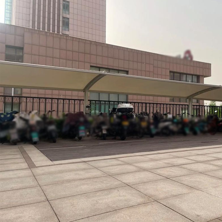 株洲膜结构电动车棚